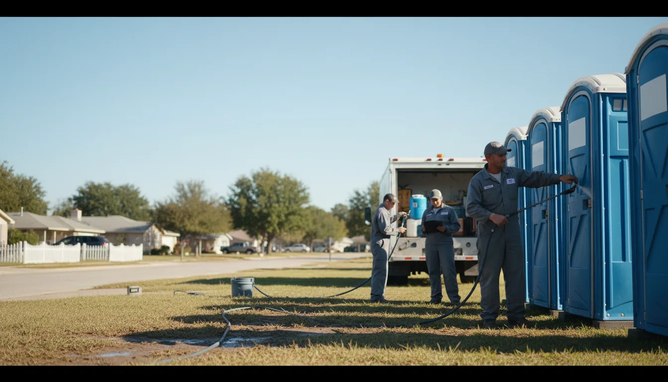 Long-Term Portable Toilet Rental in Birmingham, AL near me